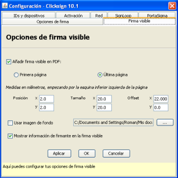 Opciones de firma electrónica en Clicksign