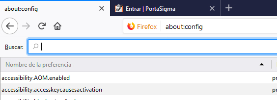 Configuración de acceso en Firefox en Windows mediante ClickSign 3