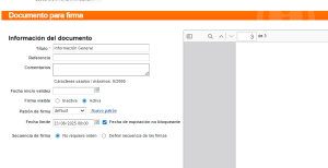 caducidad de firma electrónica